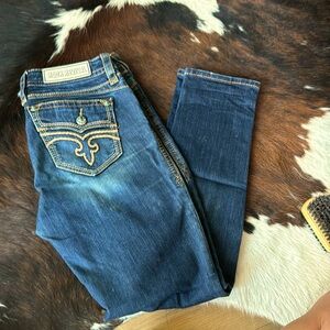 Rock revival skinny jeans, size 30